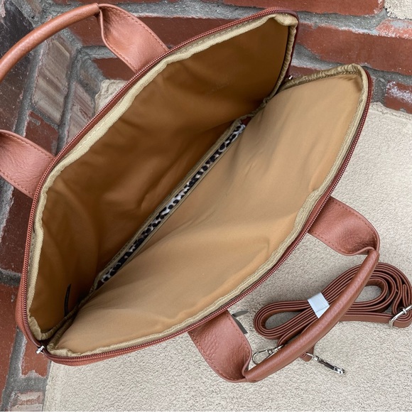 🆕K.Carroll Jane Laptop Bag in Camel - Picture 6 of 10